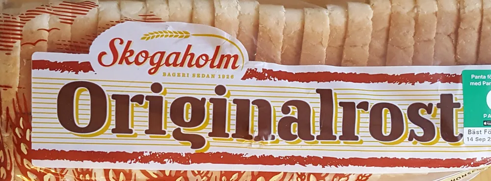 Skogaholms Originalrost,Skivad