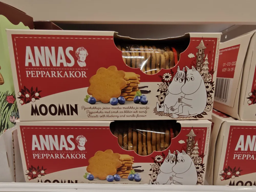 Annas Pepparkakor Moomin/Mumin - Blåbär Vanilj