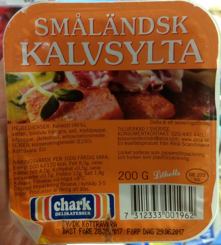 Småländsk Kalvsylta