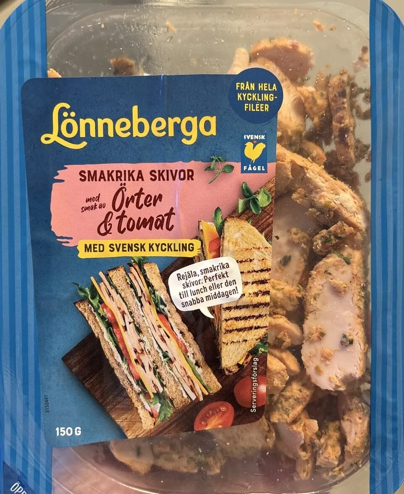 Kyckling med örter och tomat