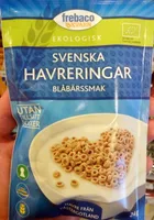 Svenska Havreringar Blåbärssmak