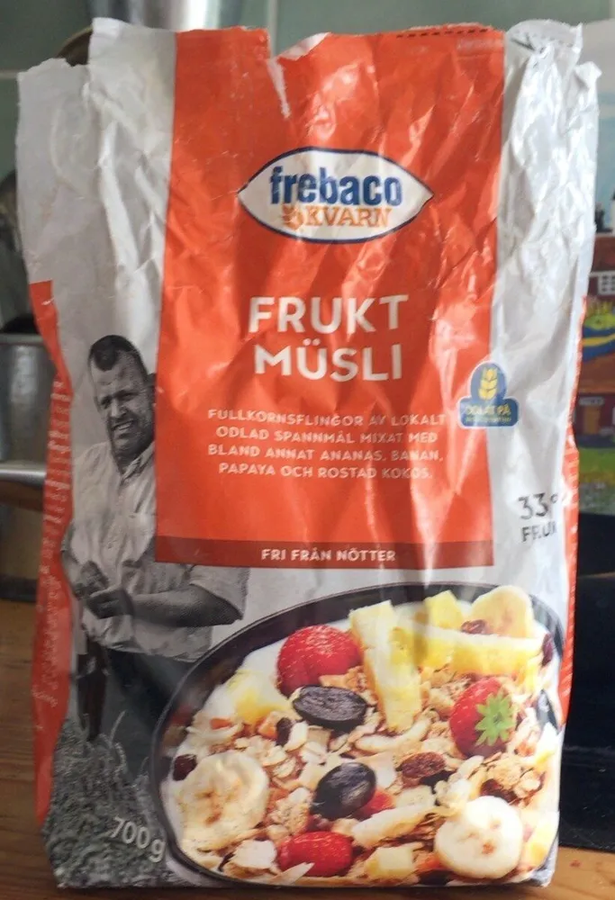 Frukt müsli