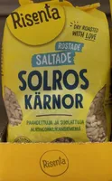 Rostade saltade solroskärnor