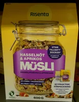 Hasselnöt & aprikos müsli