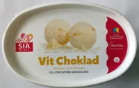 Sia Glass - Vit choklad