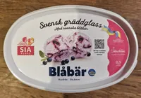 Svensk Gräddglass Blåbär