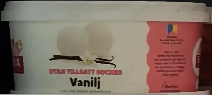 Vanilj utan tillsatt socker