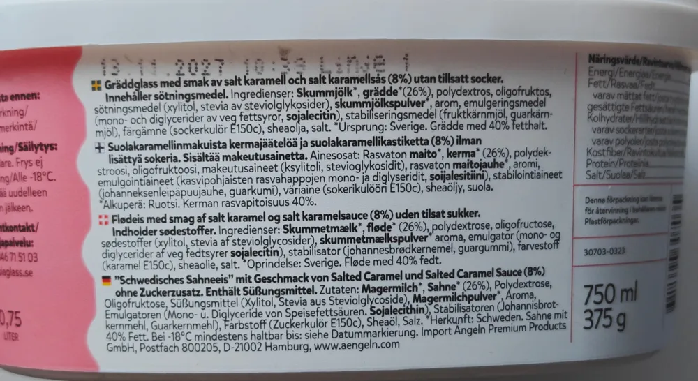 Saltkaramell (Utan Tillsatt Socker)