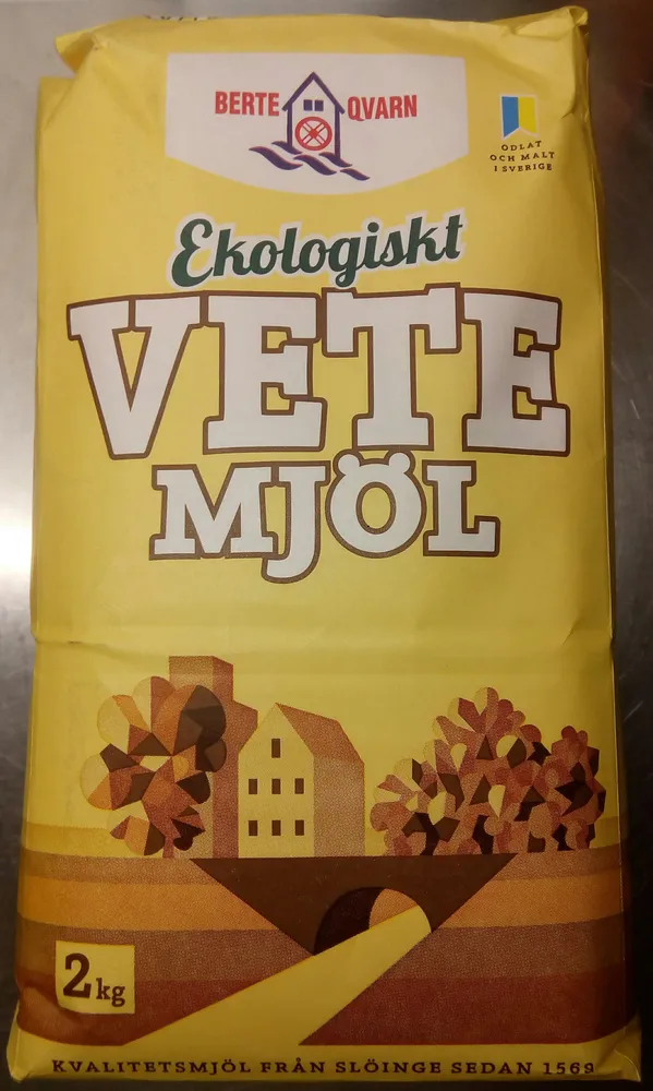 Berte Qvarn Ekologiskt Vetemjöl