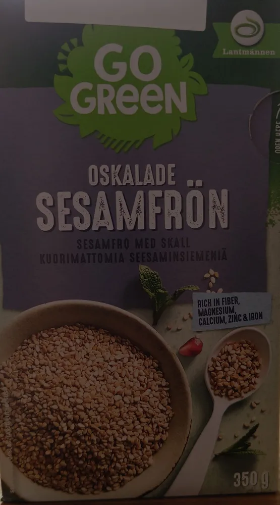 Oskalade Sesamfrön
