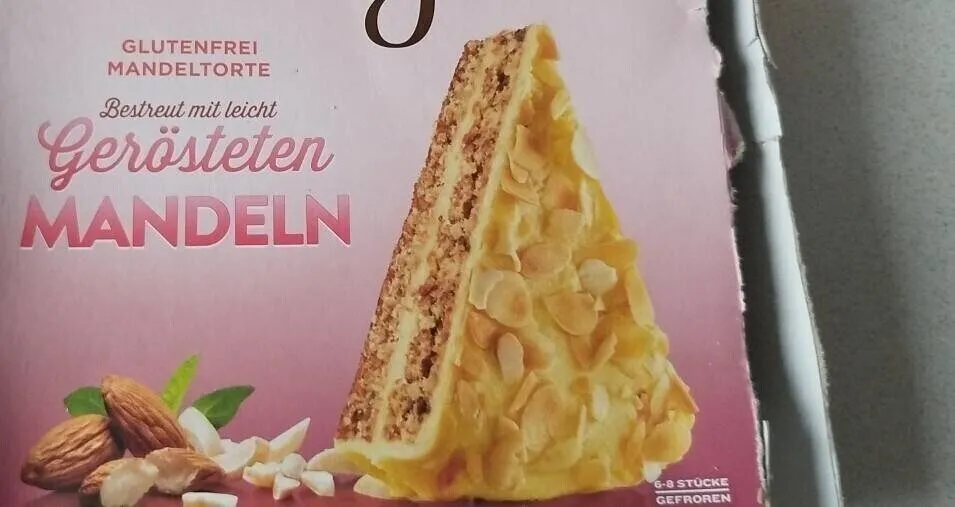Almondy glutenfreie Mandeltorte