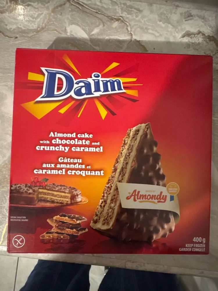Daim gateau aux amandes