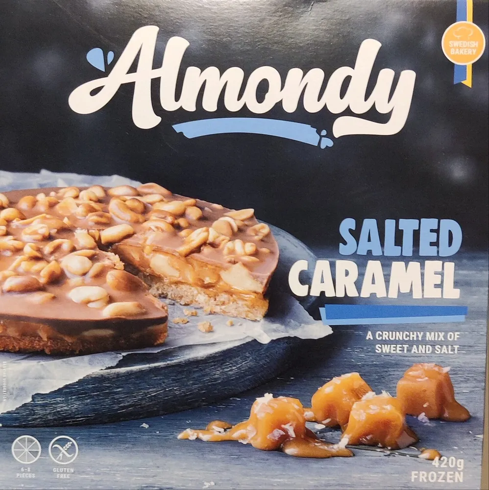 Almondy salted caramel