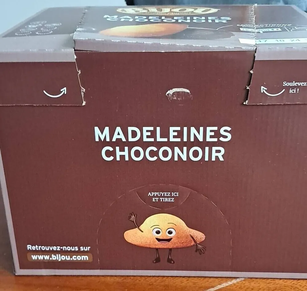 Madeleines choconoir