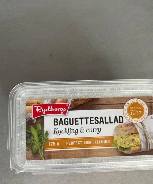 Baguettesallad - kyckling & curry