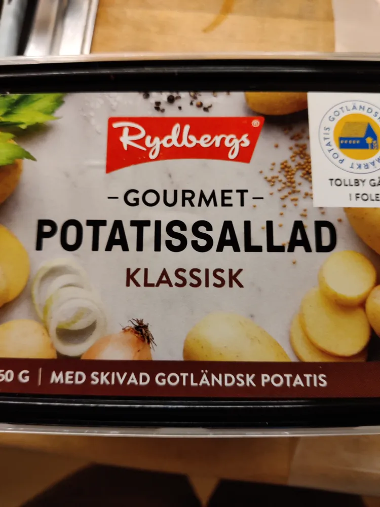 Potatissallad Gärdsmärkt Klassisk