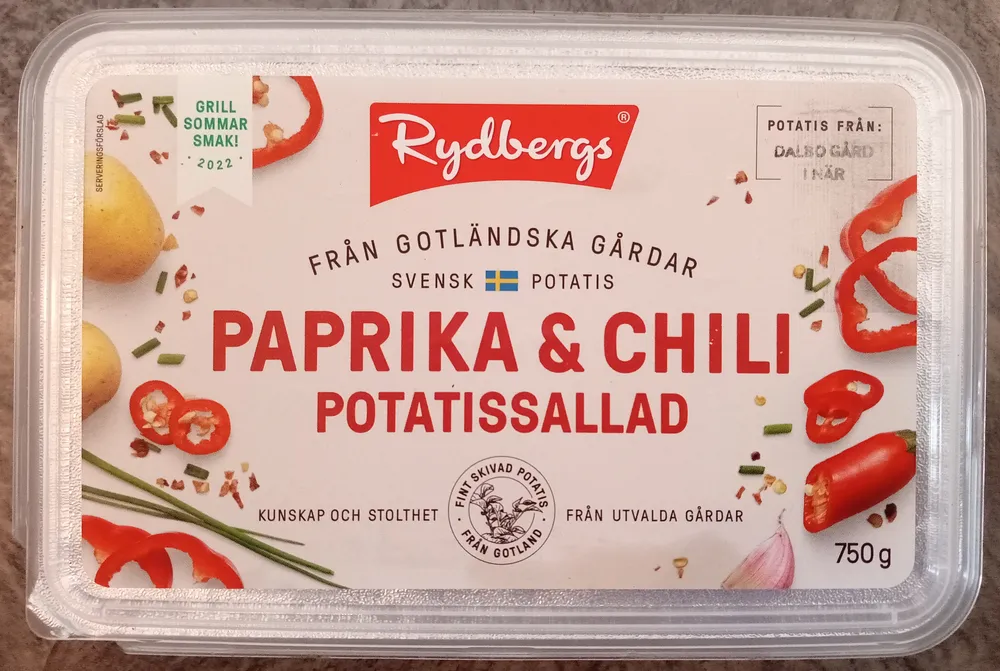 Rydbergs Potatissallad Paprika & Chili