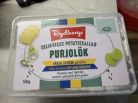 Delikatess potatissalad, purjolök