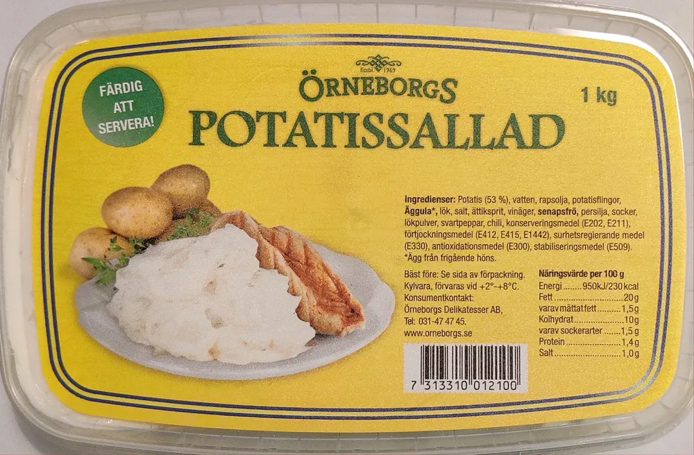 Potatissallad