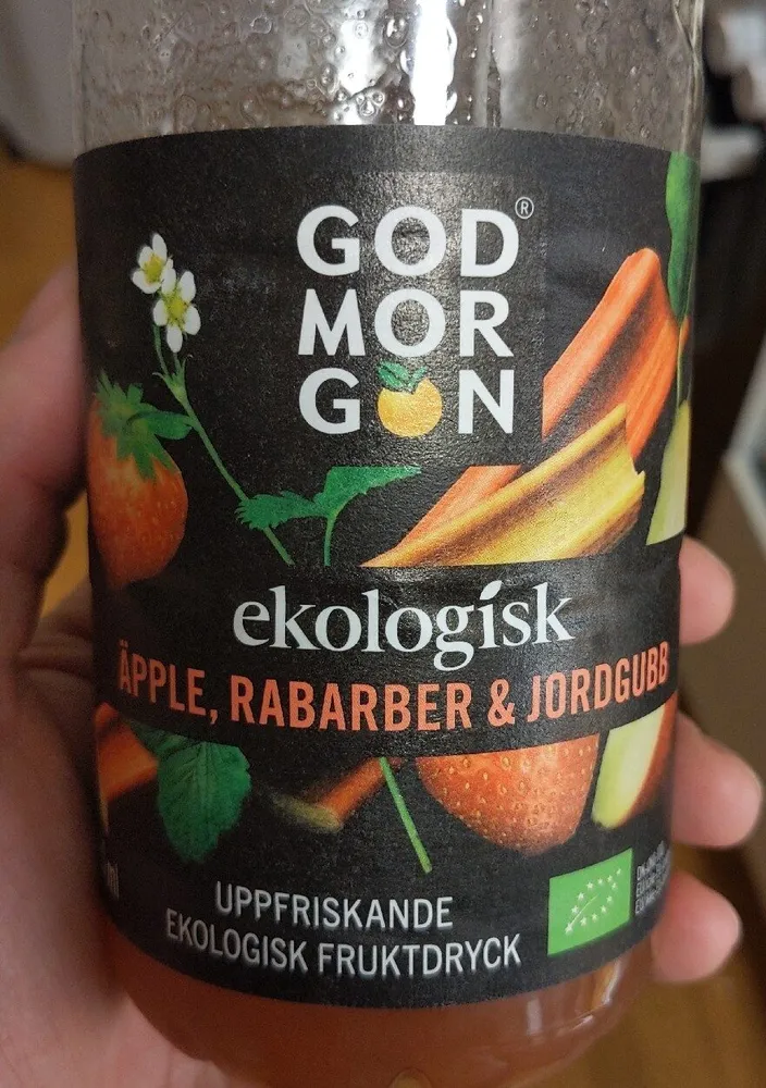 Ekologisk Äpple, Rabarber & Jordgubb