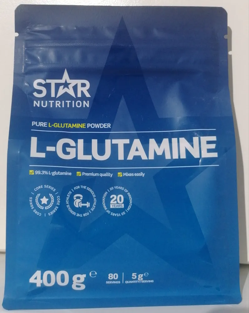 Pure L-glutamine powder