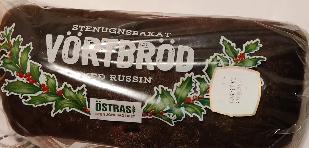 Stenugnsbakat Vörtbröd med Russin