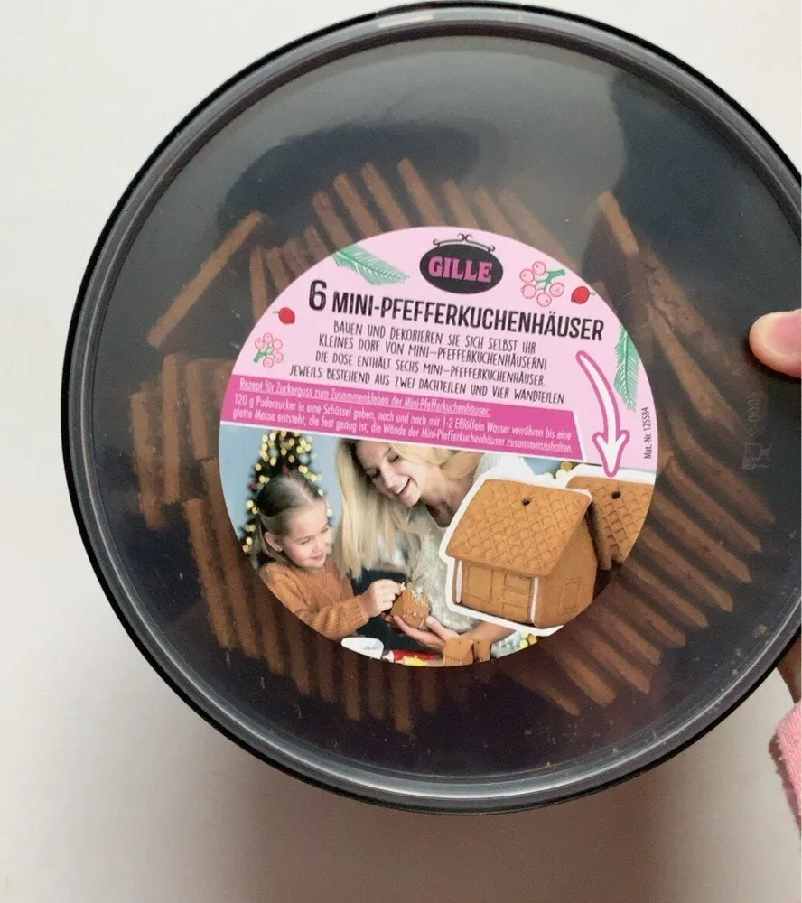 6 MINI-PFEFFERKUCHENHÄUSER