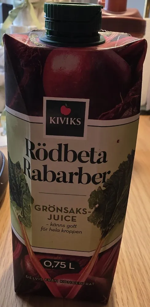 Rödbeta Rabarber