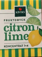 citron lime fruktdryck