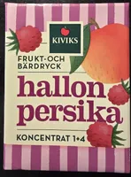 Frukt- & Bärdryck Hallon Persika