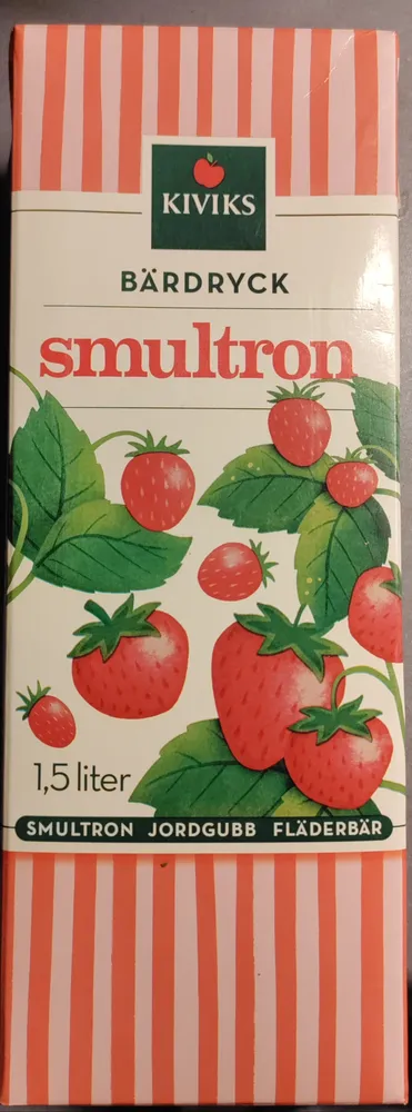 Smultron bärdryck
