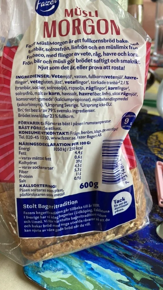 Müsli Morgon