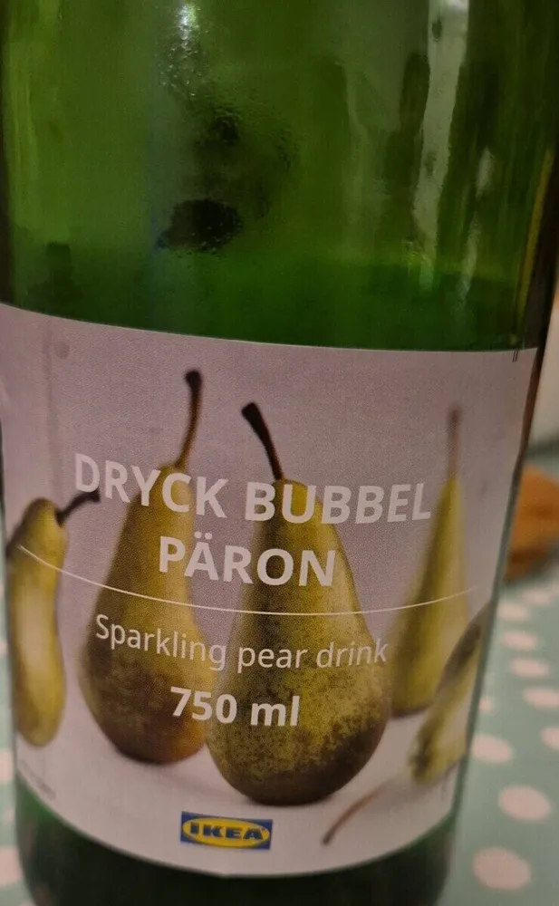 Dryck bubbel paron