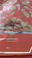 Enstämmig - Potato crisps with salt