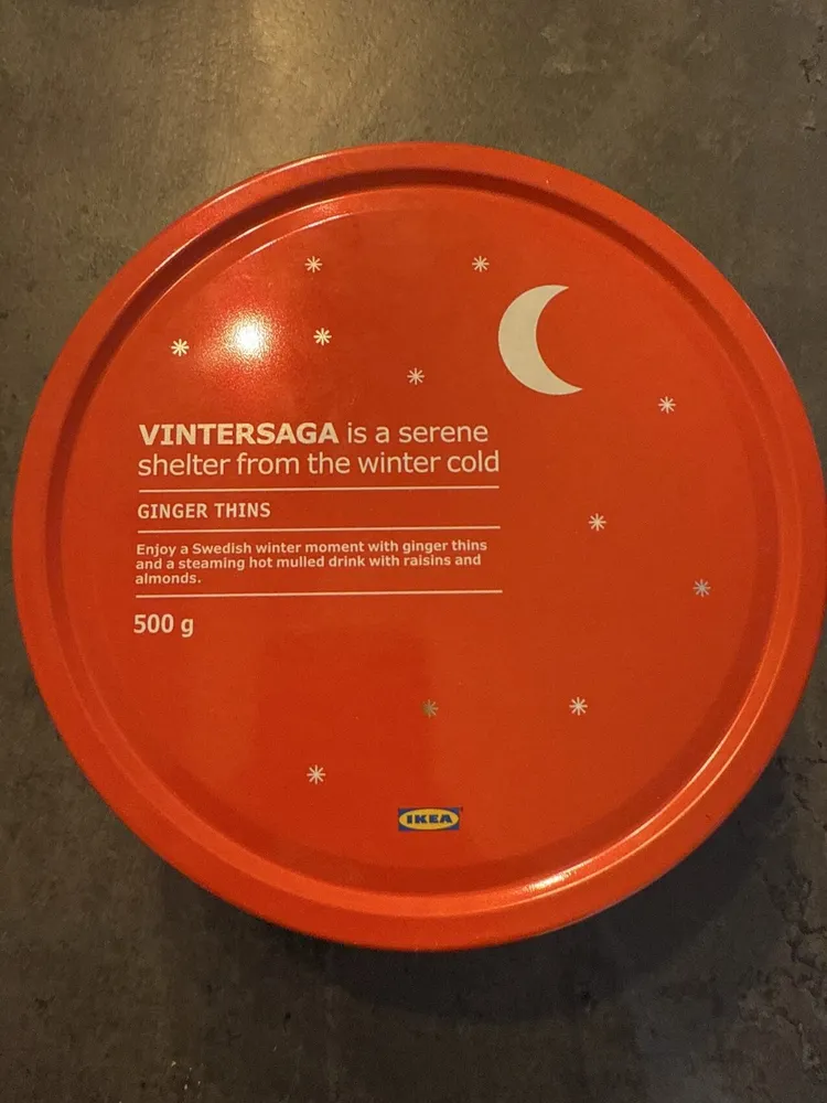 Vintersaga Ginger Thins