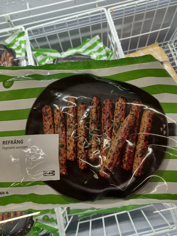 Refräng vegetable sausages