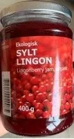 Sylt Lingon, Lingonberry jam, organic