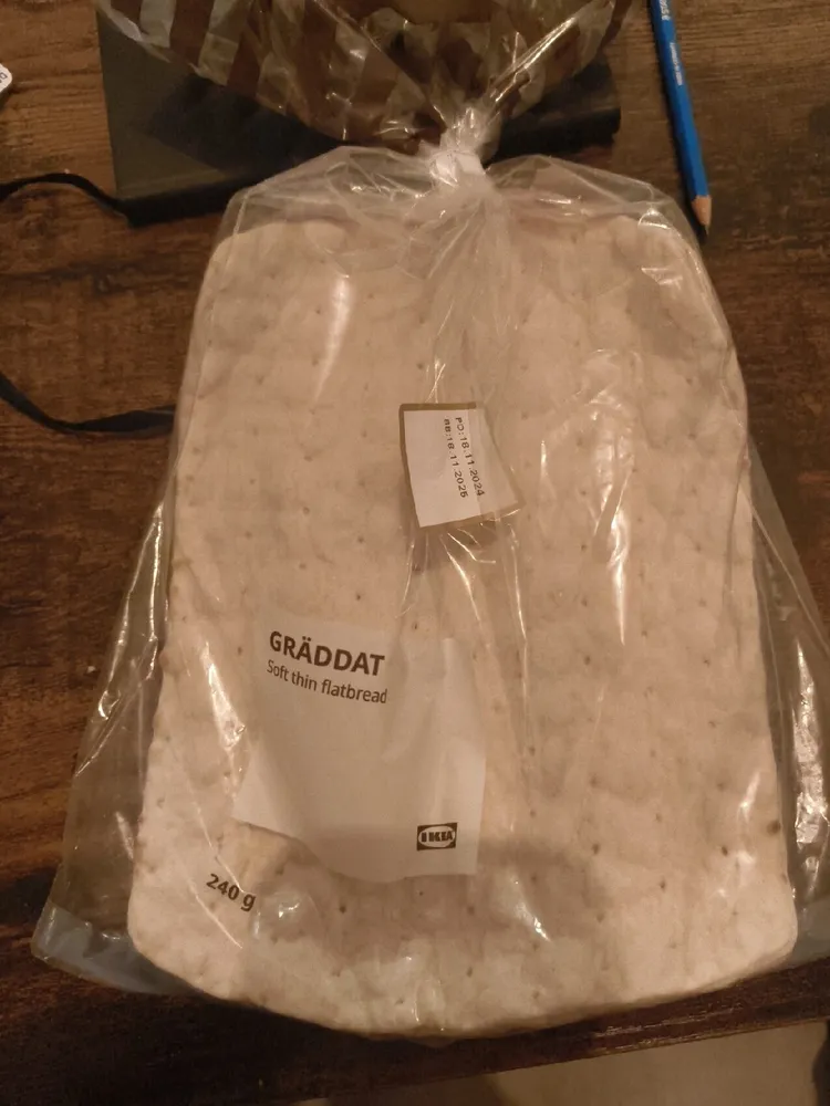 Gräddat - Soft Thin Fladbread