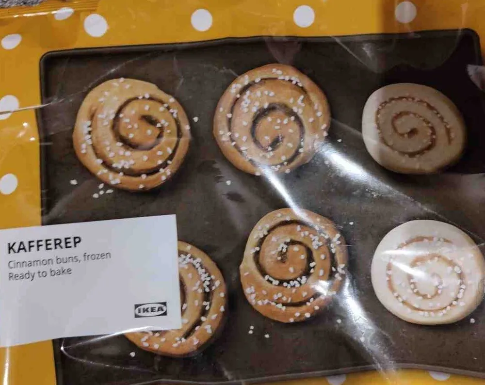 KAFFEREP Cinnamon buns, frozen Ready to bake