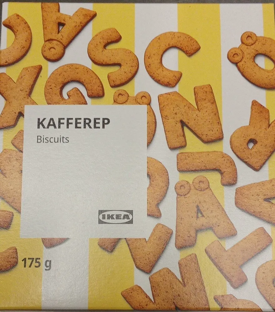 Biscuits lettres