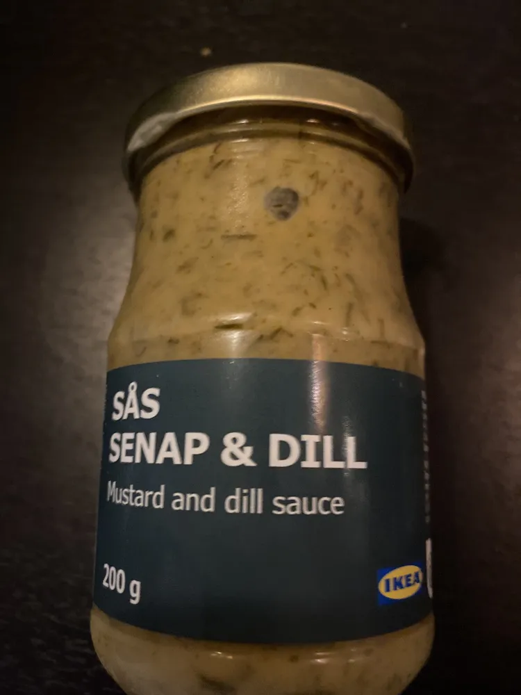 Sas senap & dill