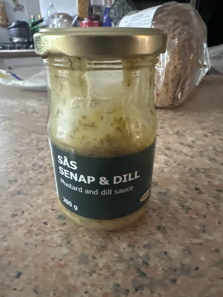 Dill And Mustard Sauce