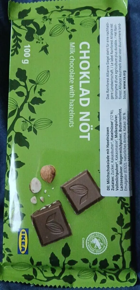 choklad not