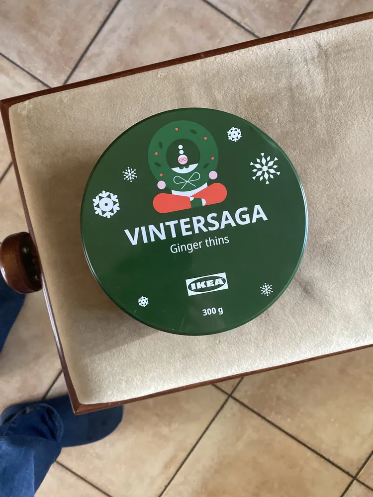 Ikea Vintersaga Ginger thins 7315122020762 Ingwerkekse