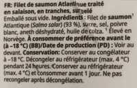 Sjörapport - Cured Atlantic Salmon Filet