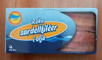 Raka sardellfileer i olja