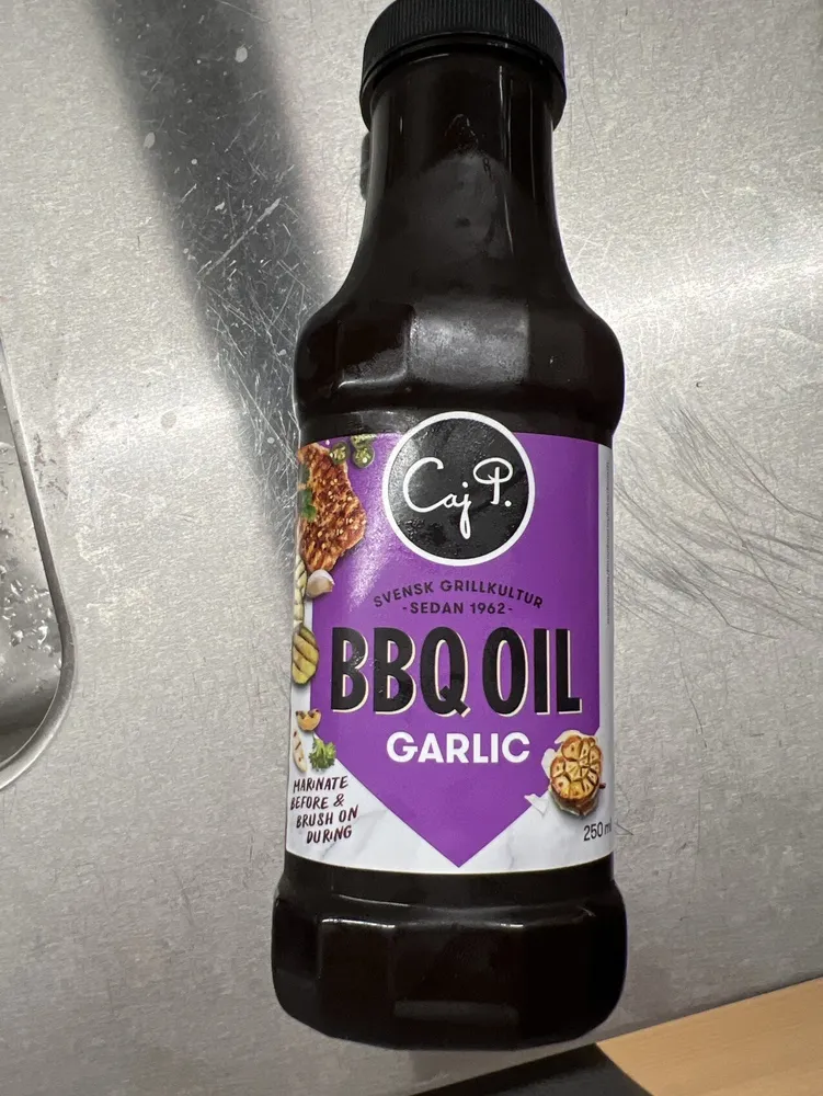 Bbq Oil Garlic