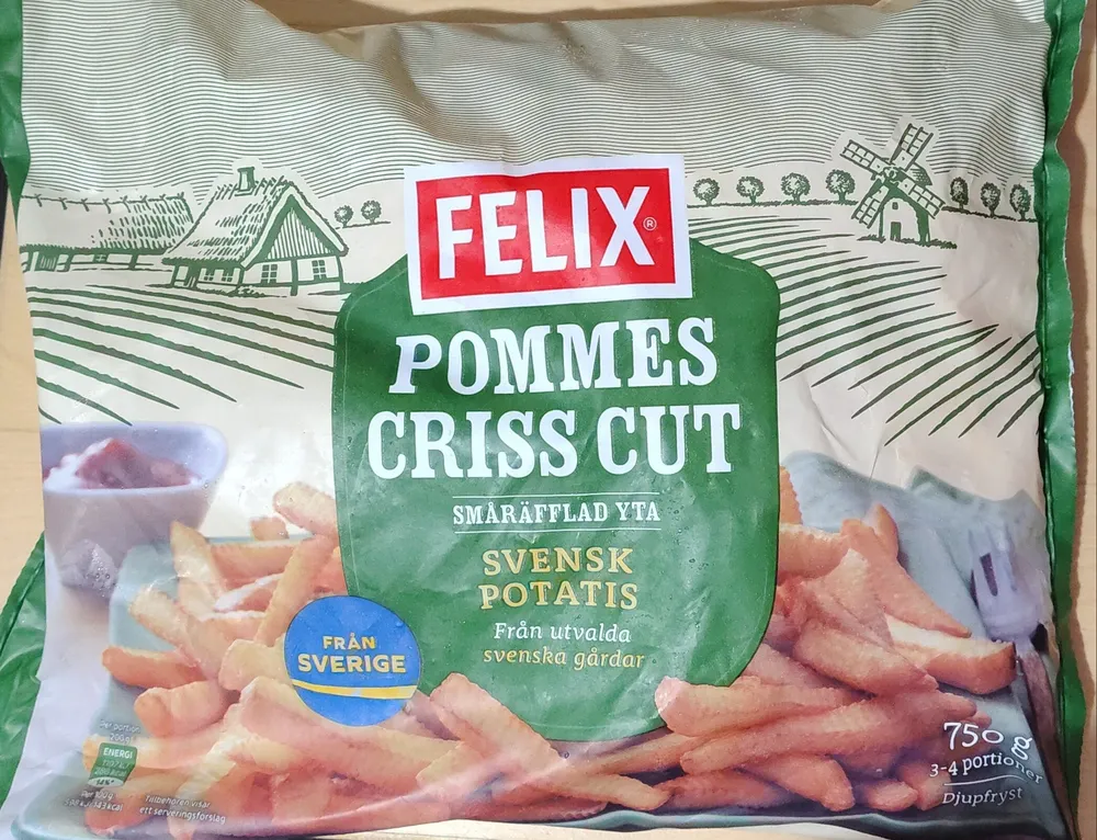 Pommes Criss Cut