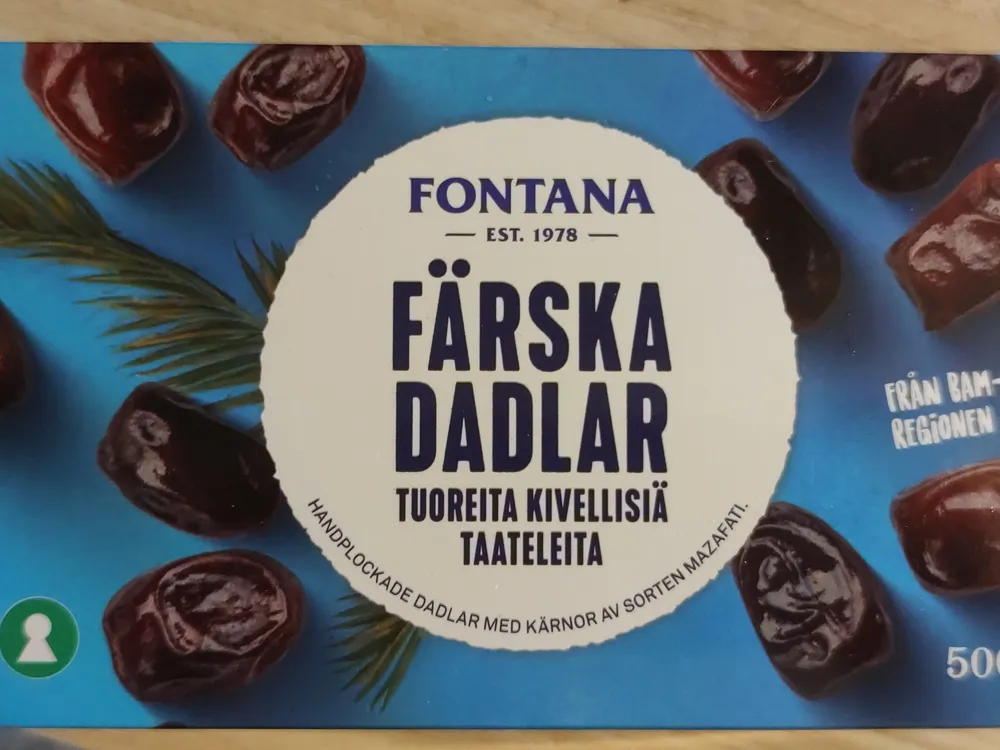Färska dadlar