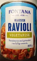 Fontana Klassisk Ravioli Vegetarisk